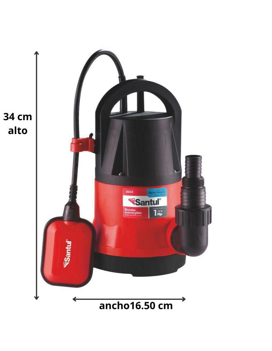 Bomba de agua Sumergible 1 HP 3