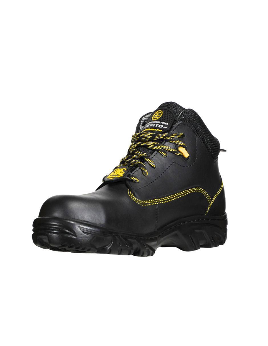Bota industrial edubto "de" cuero y piel