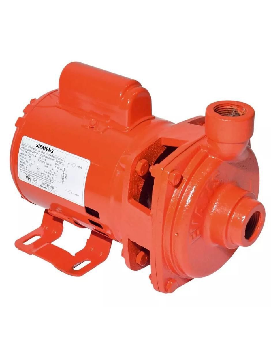 Bomba de agua centrífuga 1/4 HP