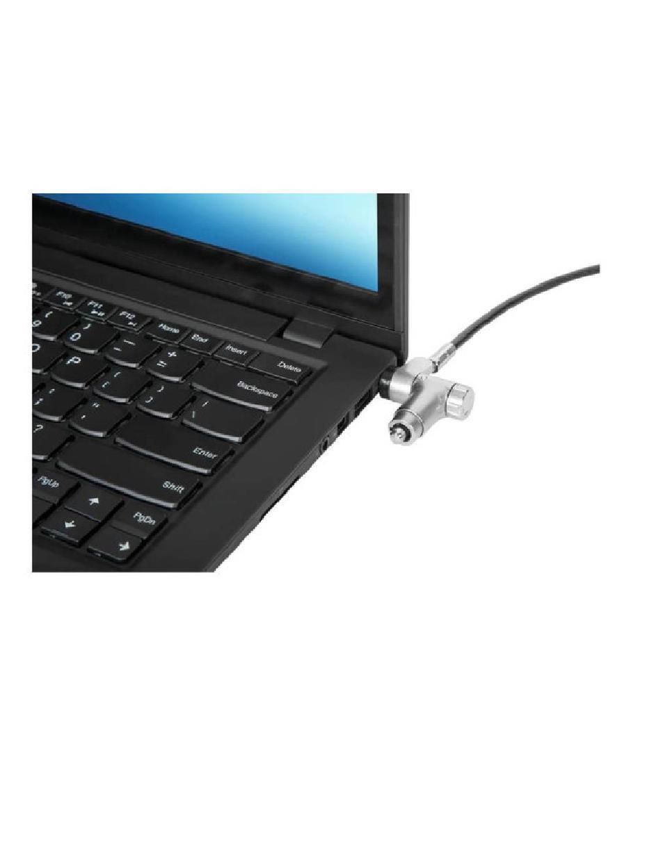 Candado para laptop de llave 4