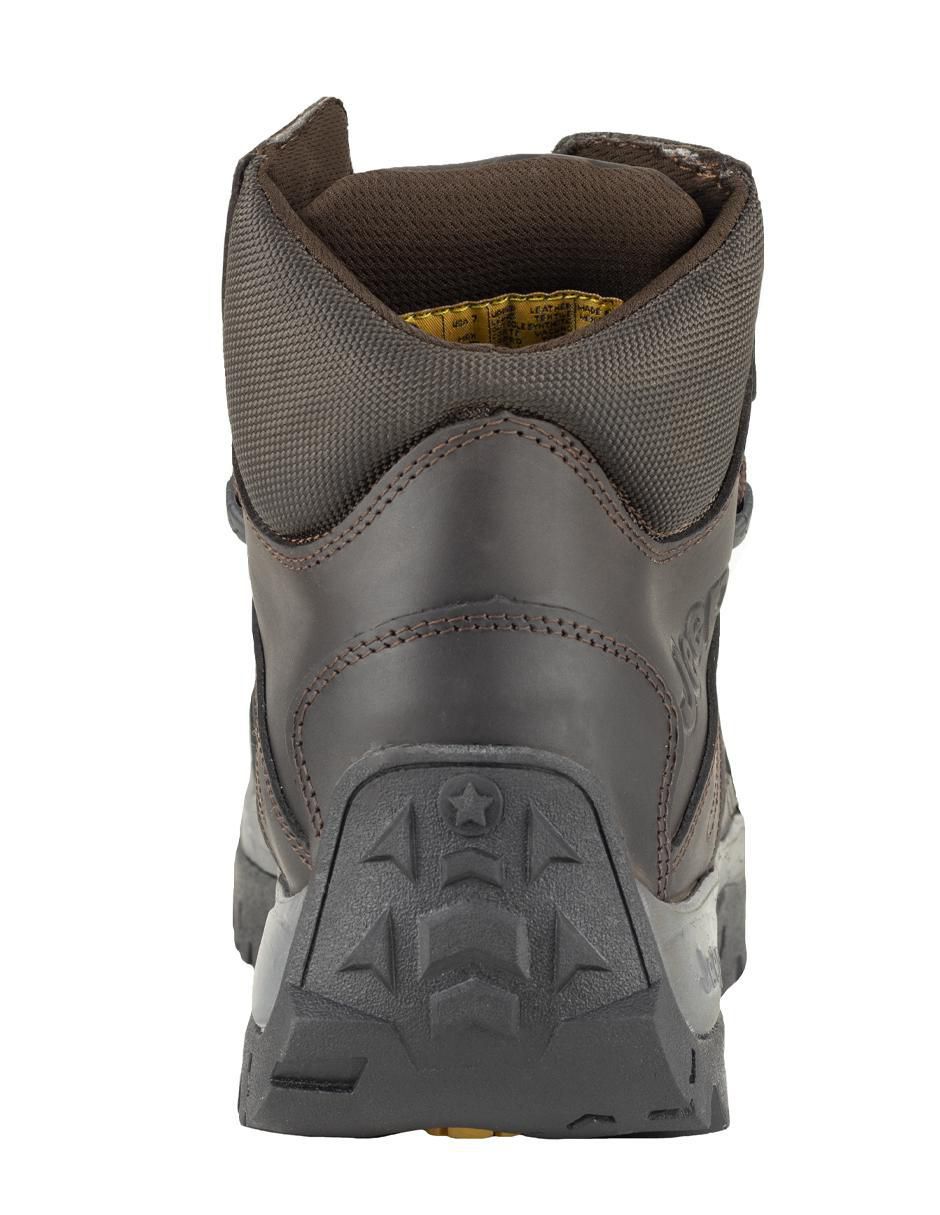 Bota industrial de cuero y tela 5