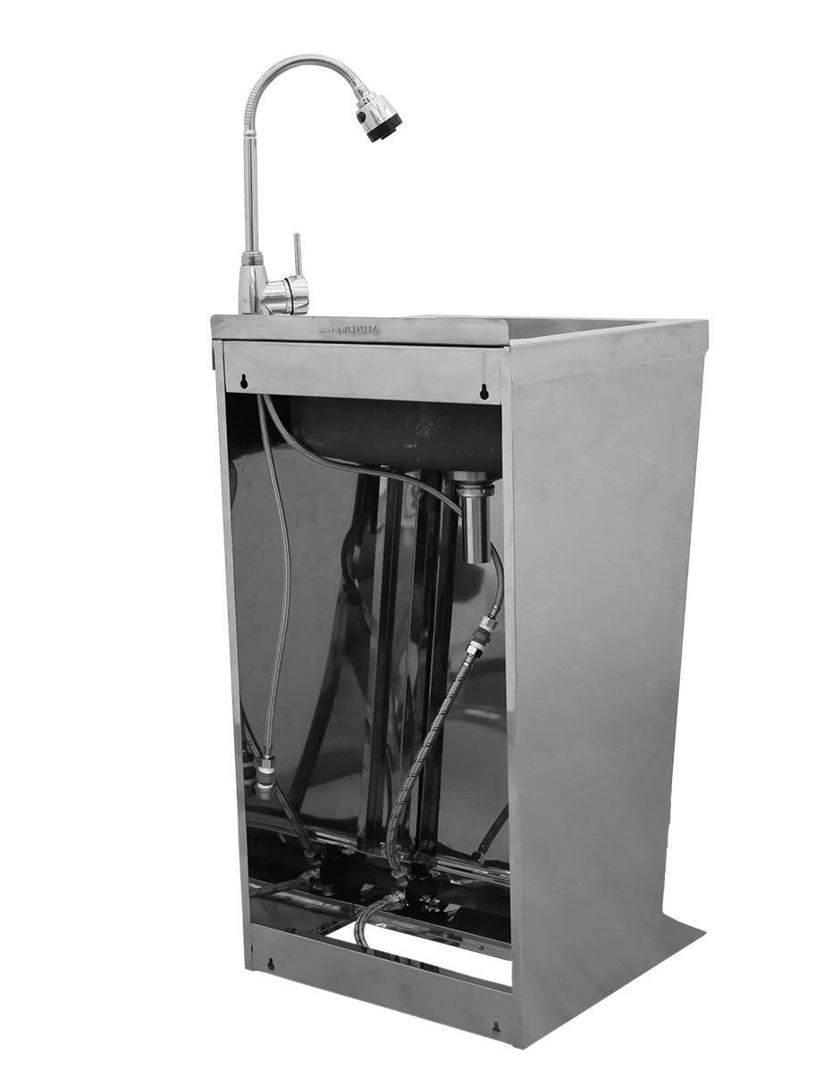 Lavabo libre instalación 2