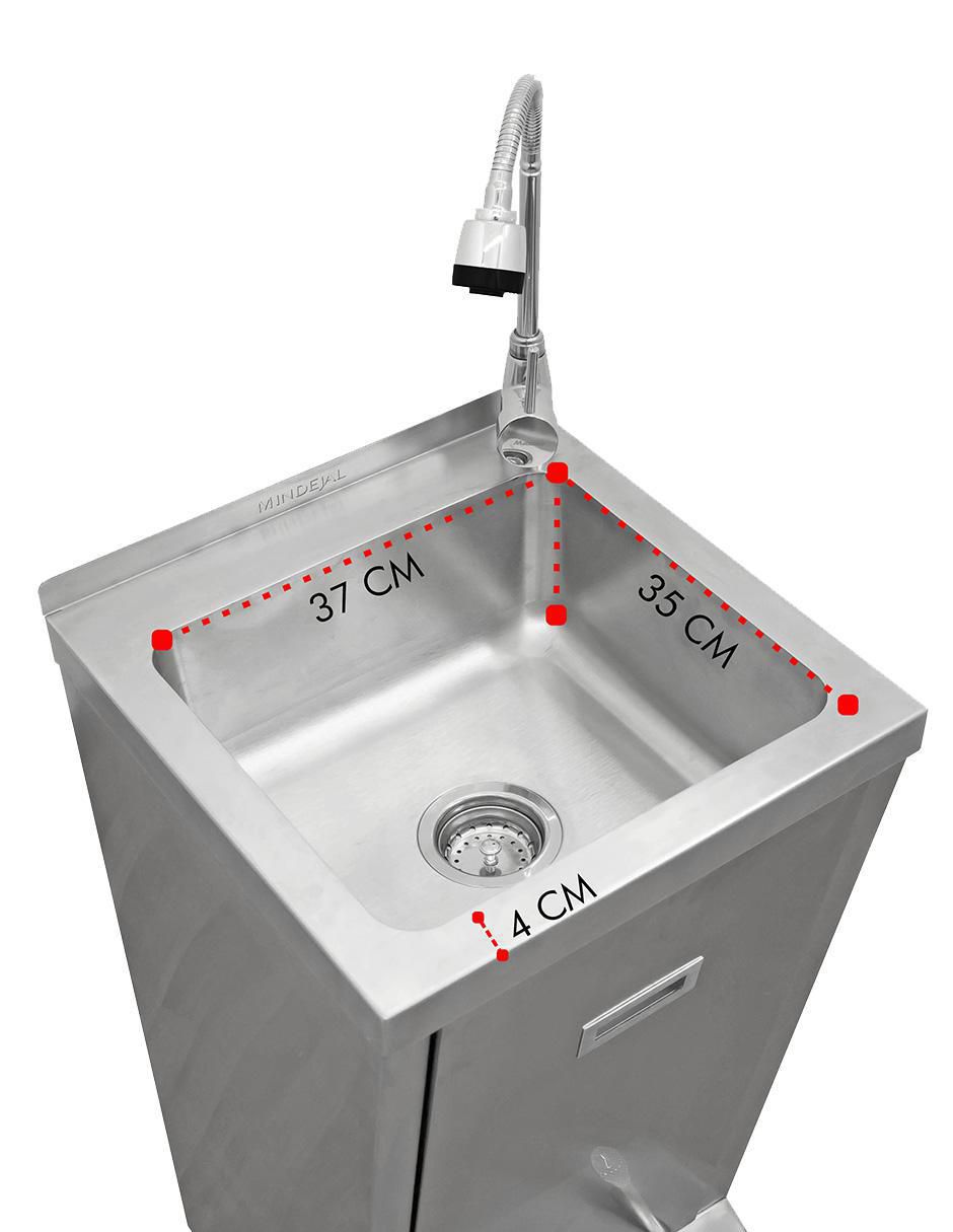 Lavabo libre instalación 7