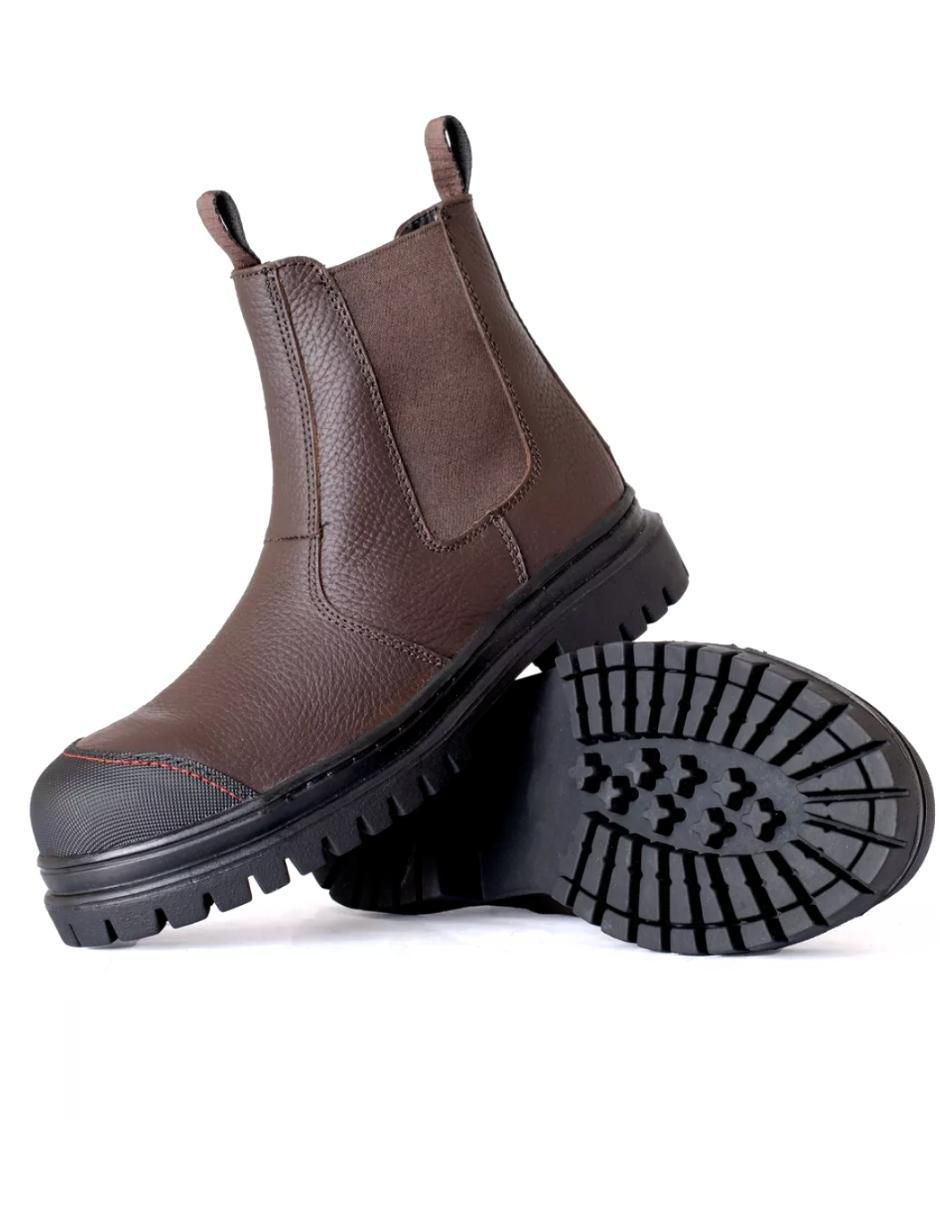 Bota industrial daraimar "de" cuero
