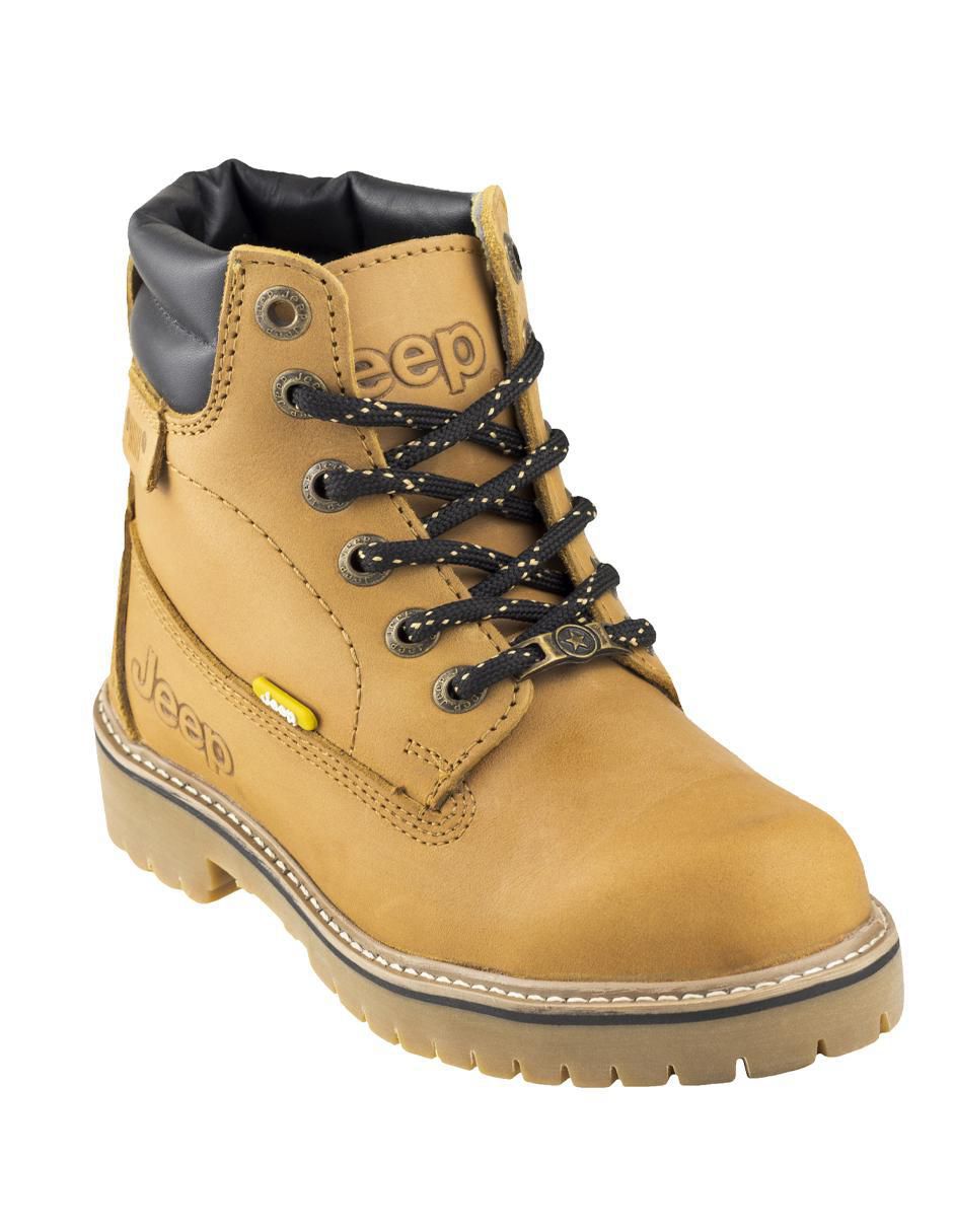 Bota industrial de cuero y piel 1