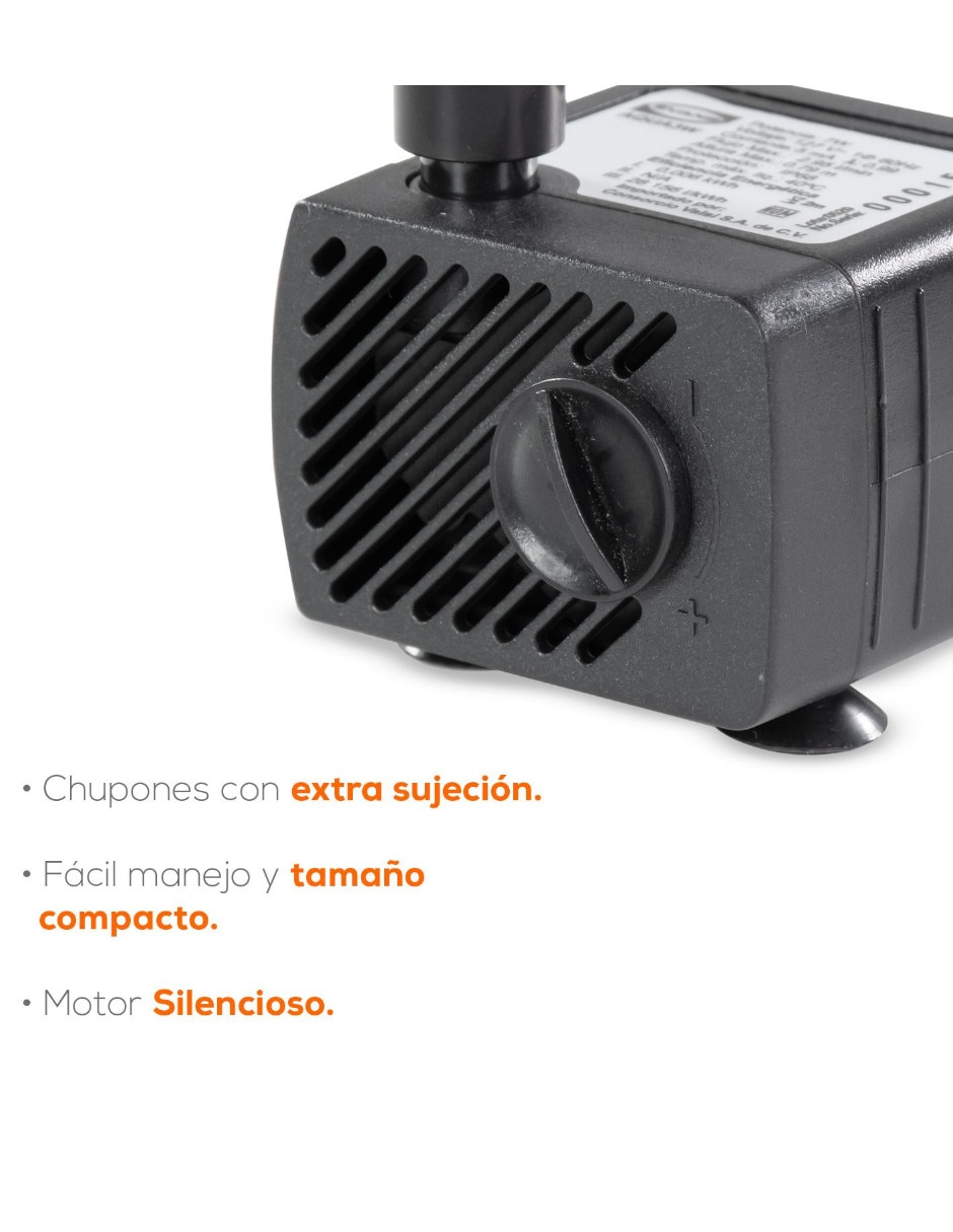 Bomba de agua fuente de ornato 1/6 hp 3