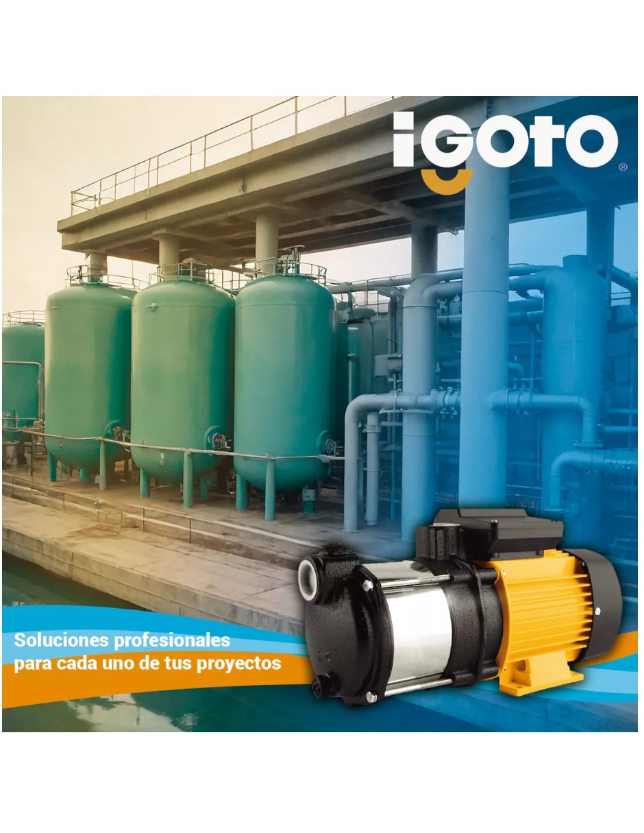 Bomba de agua Centrifuga 1 hp 2