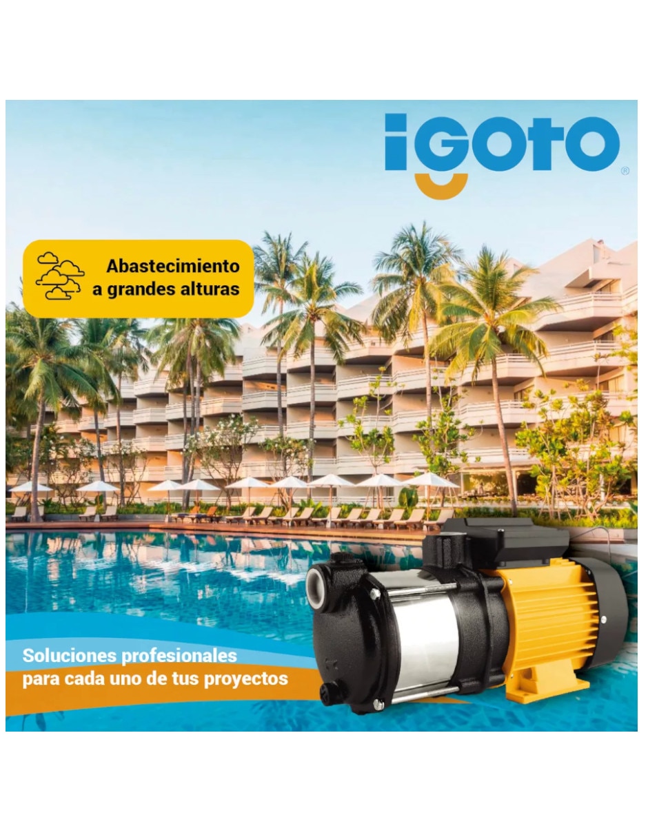 Bomba de agua Centrifuga 1 hp 3