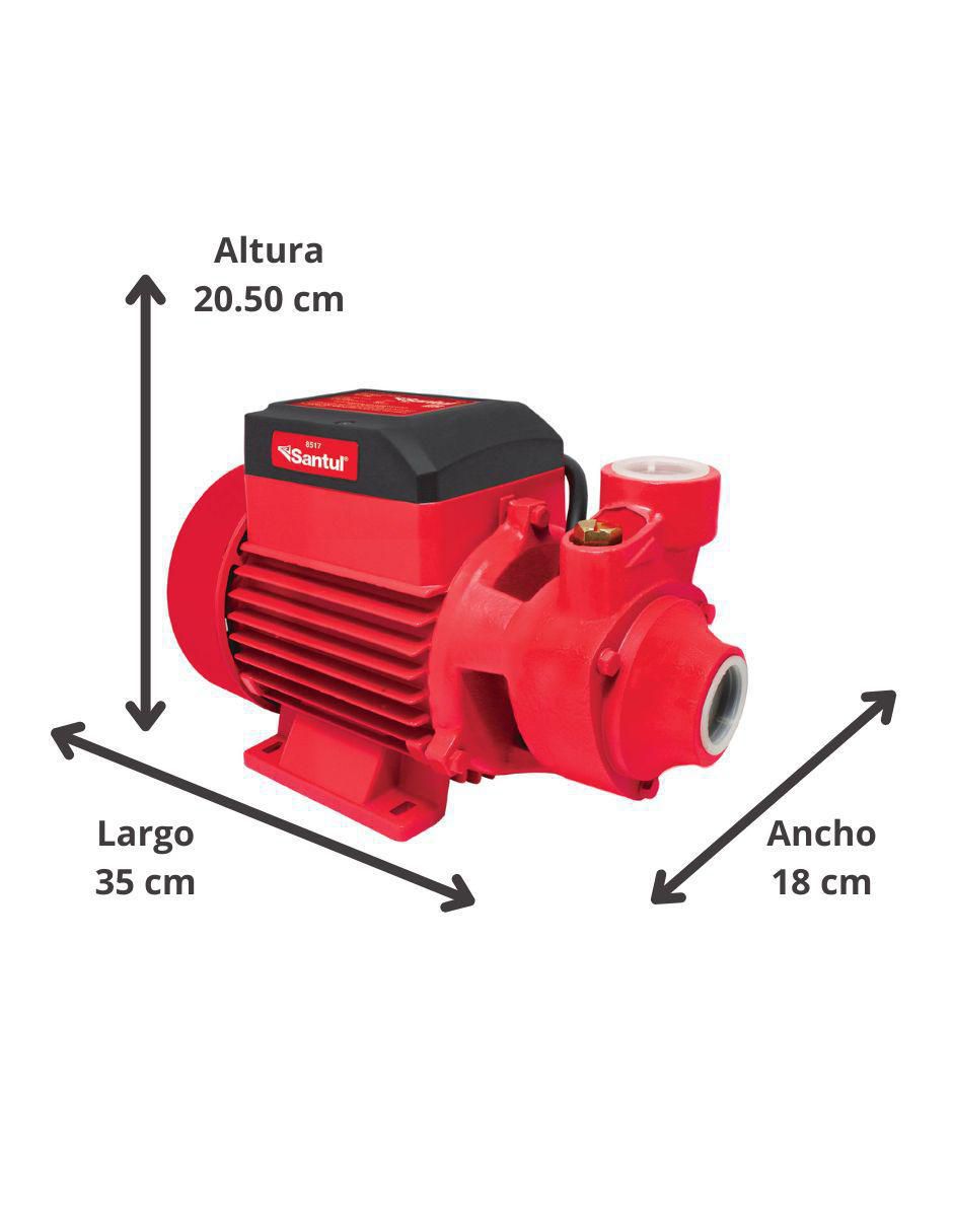 Bomba de agua periférica 3/4 hp 3