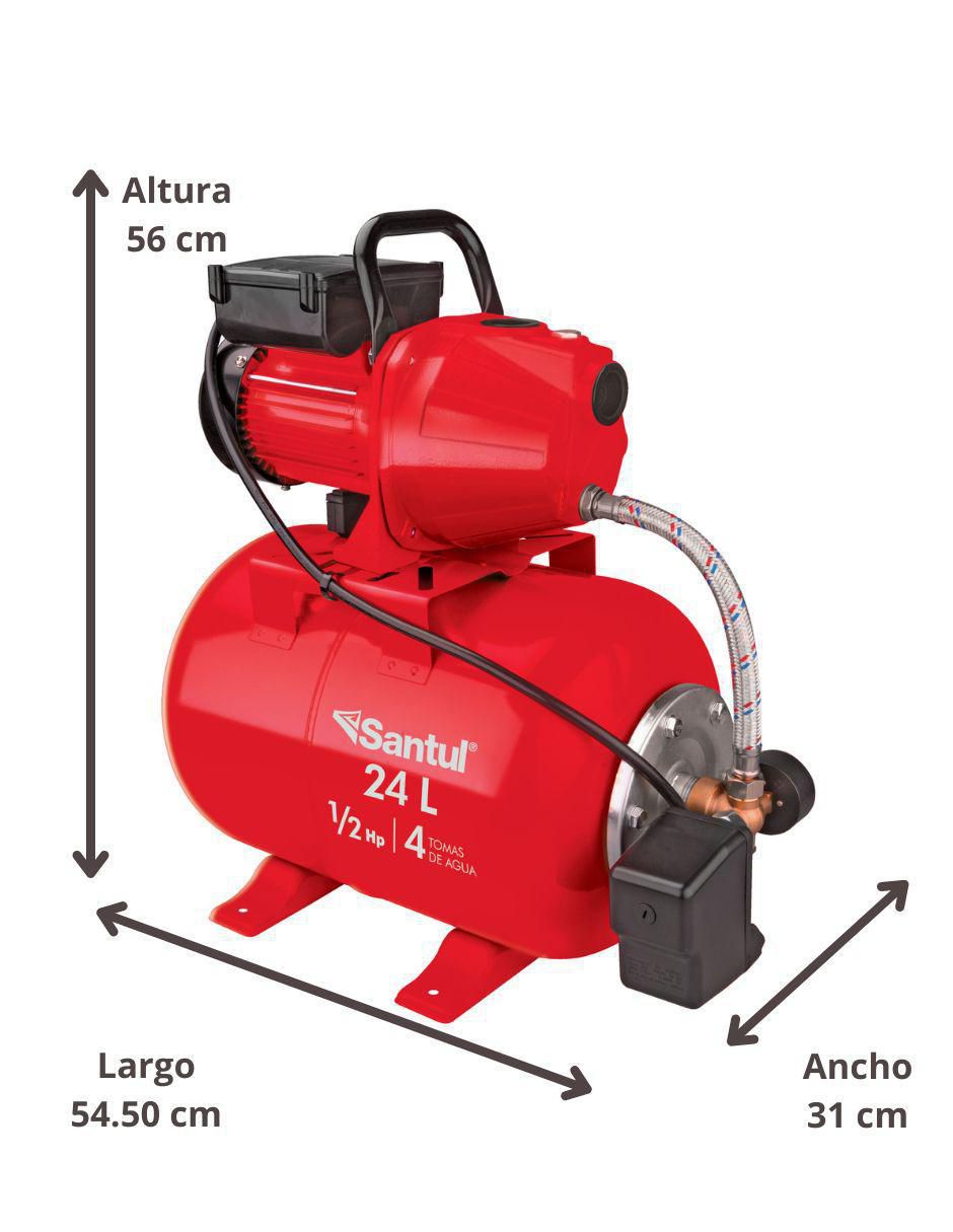 Bomba de agua jet 1/2 hp 3