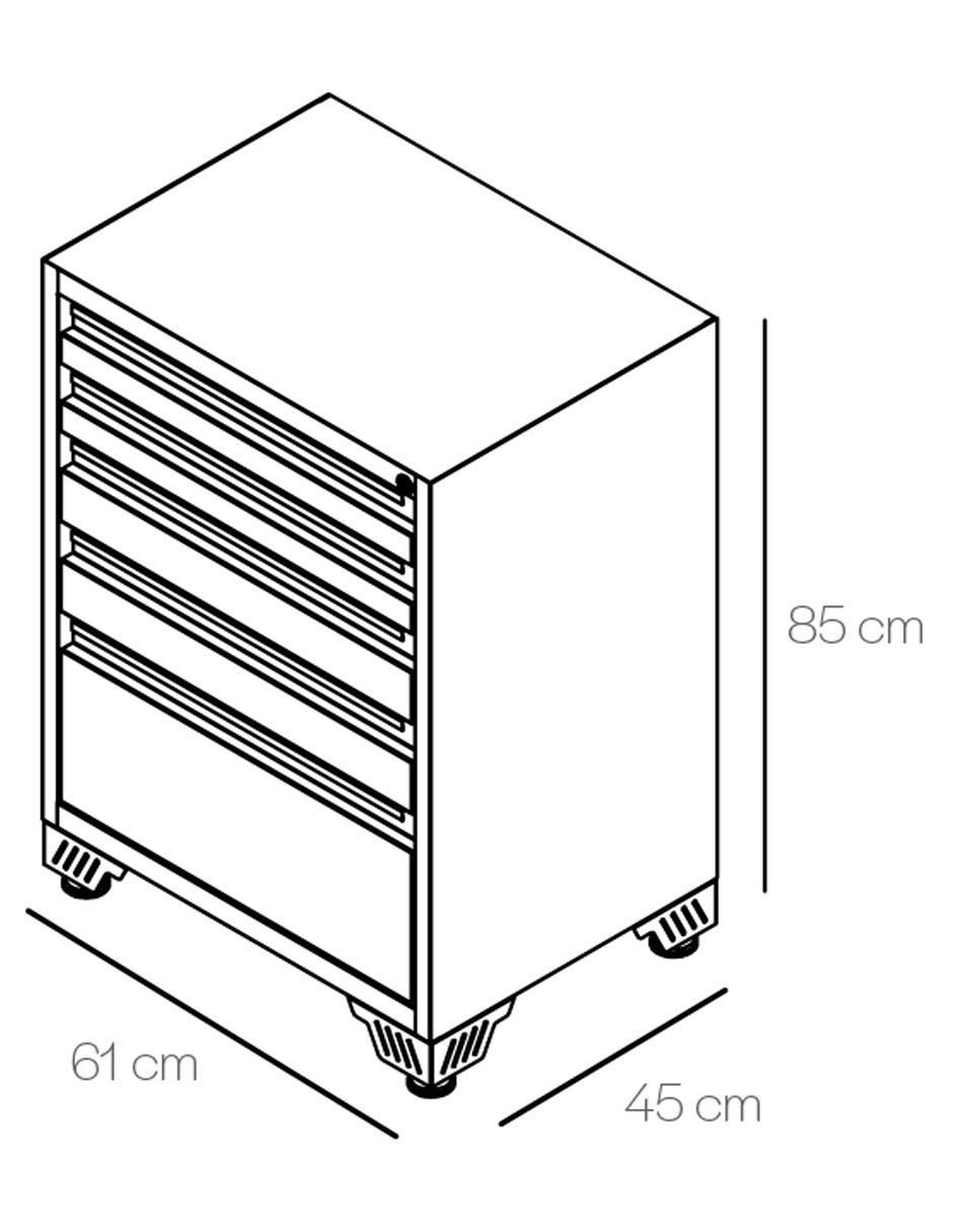 Gabinete gsi storage gsi storage solutions "de" acero