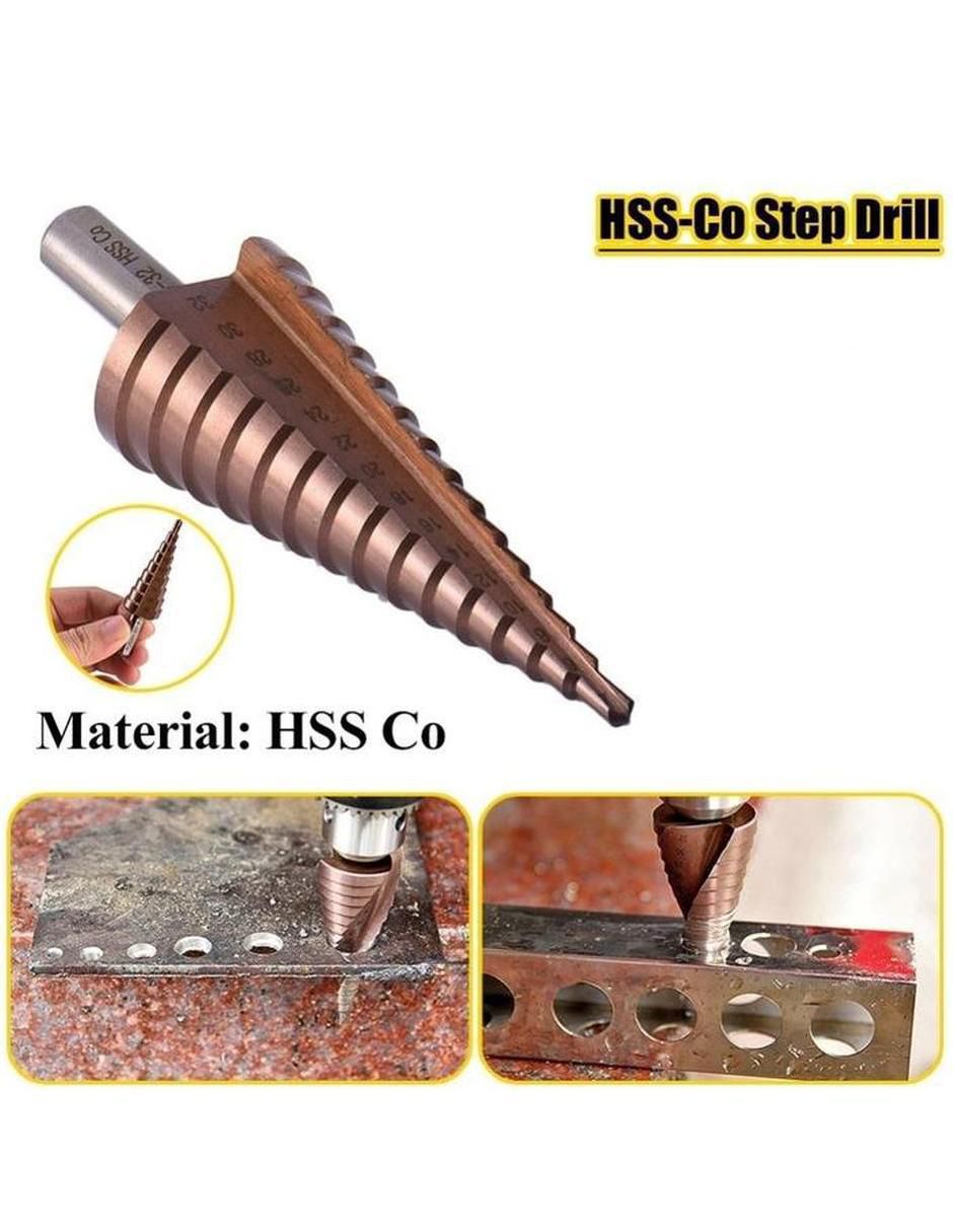 Broca multimateriales con 3 piezas 4