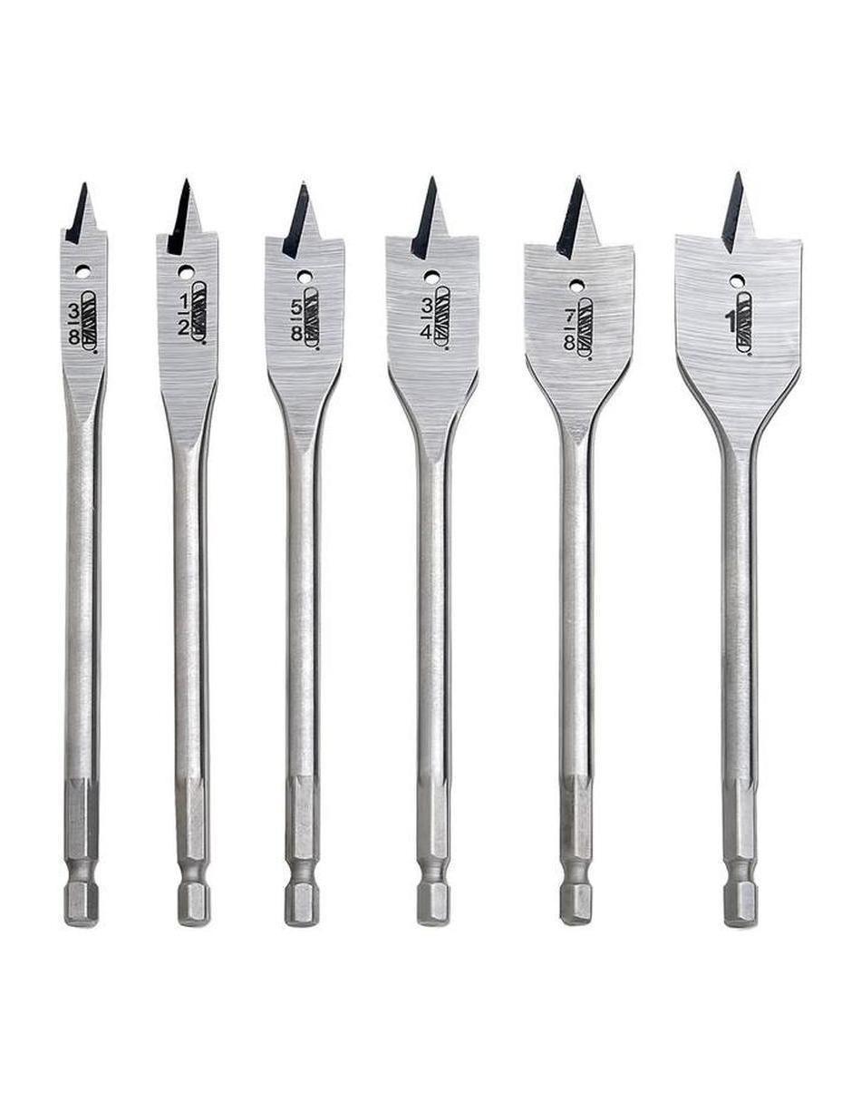 Set Broca para madera con 6 piezas