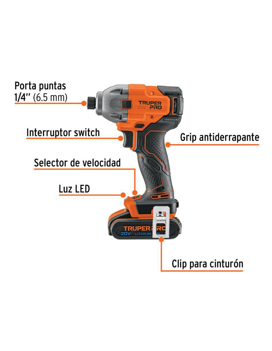 Rotomartillo y atornillador COMBO 60 W 3