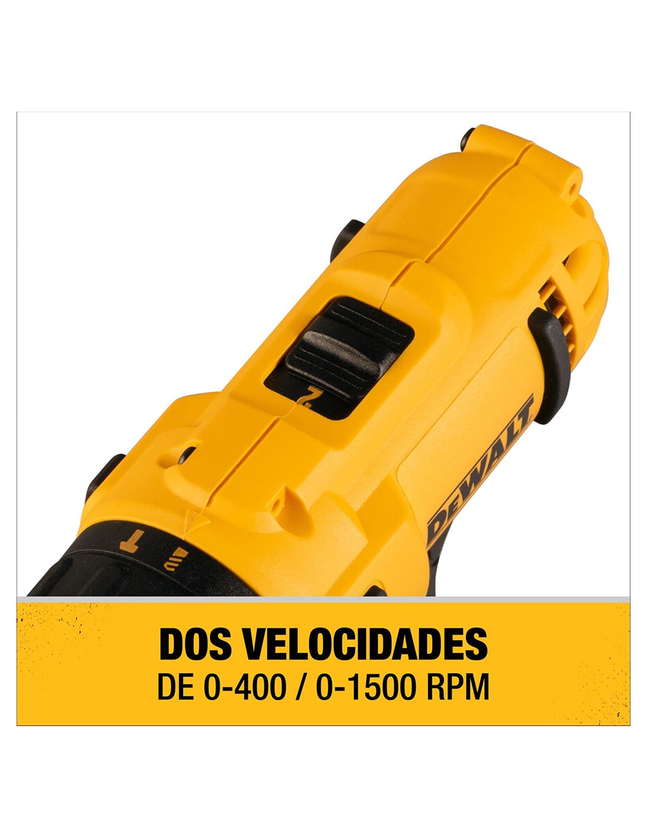 Set taladro atornillador inalámbrico DCD716D2-B3 de 10.8 V 4