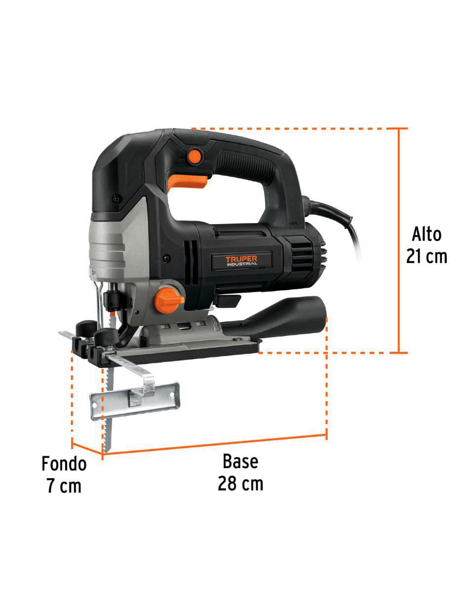 Sierra caladora industrial 750 W 3