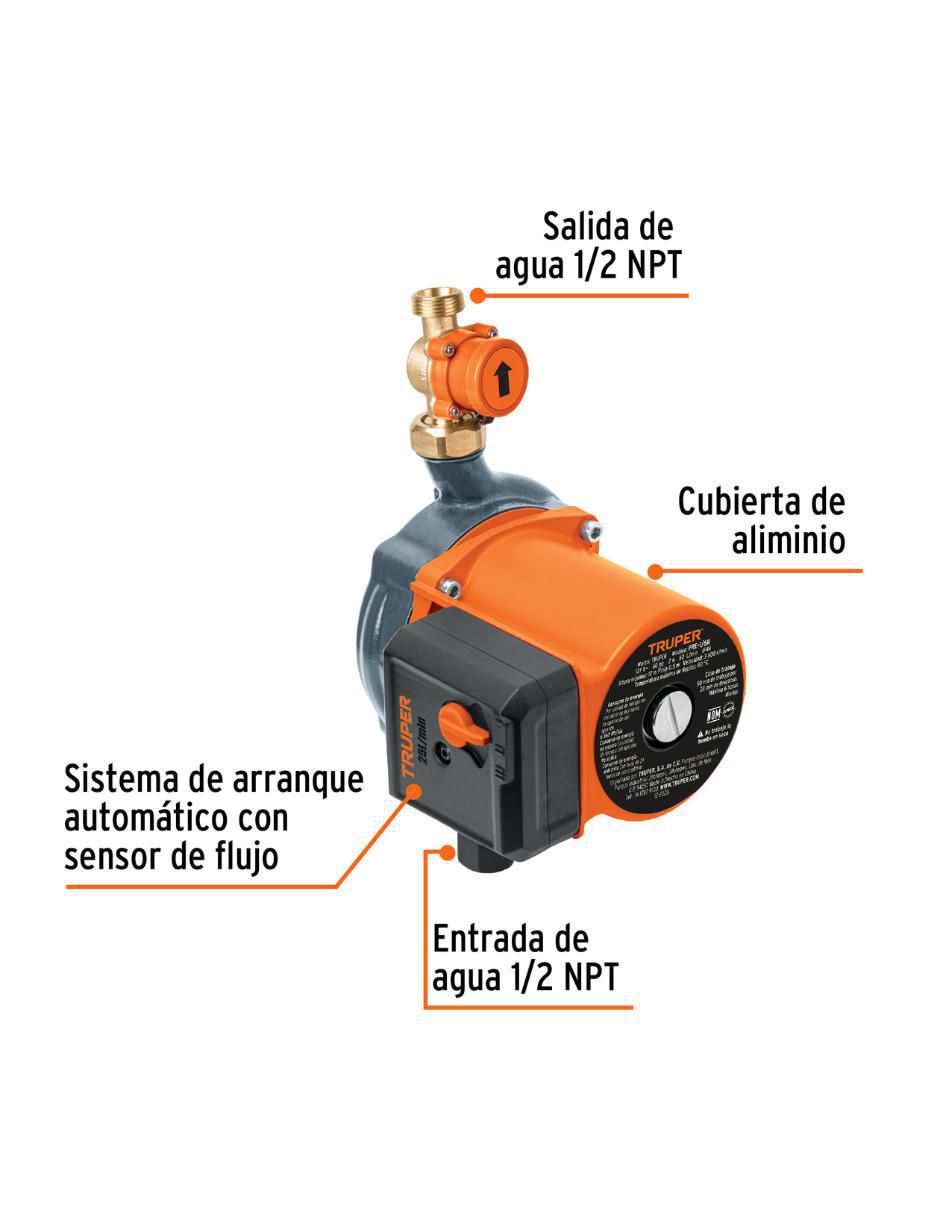 Bomba de agua doméstica 1/6 HP 2
