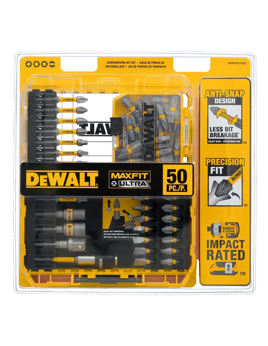 juego de puntas DWAUMF50SET