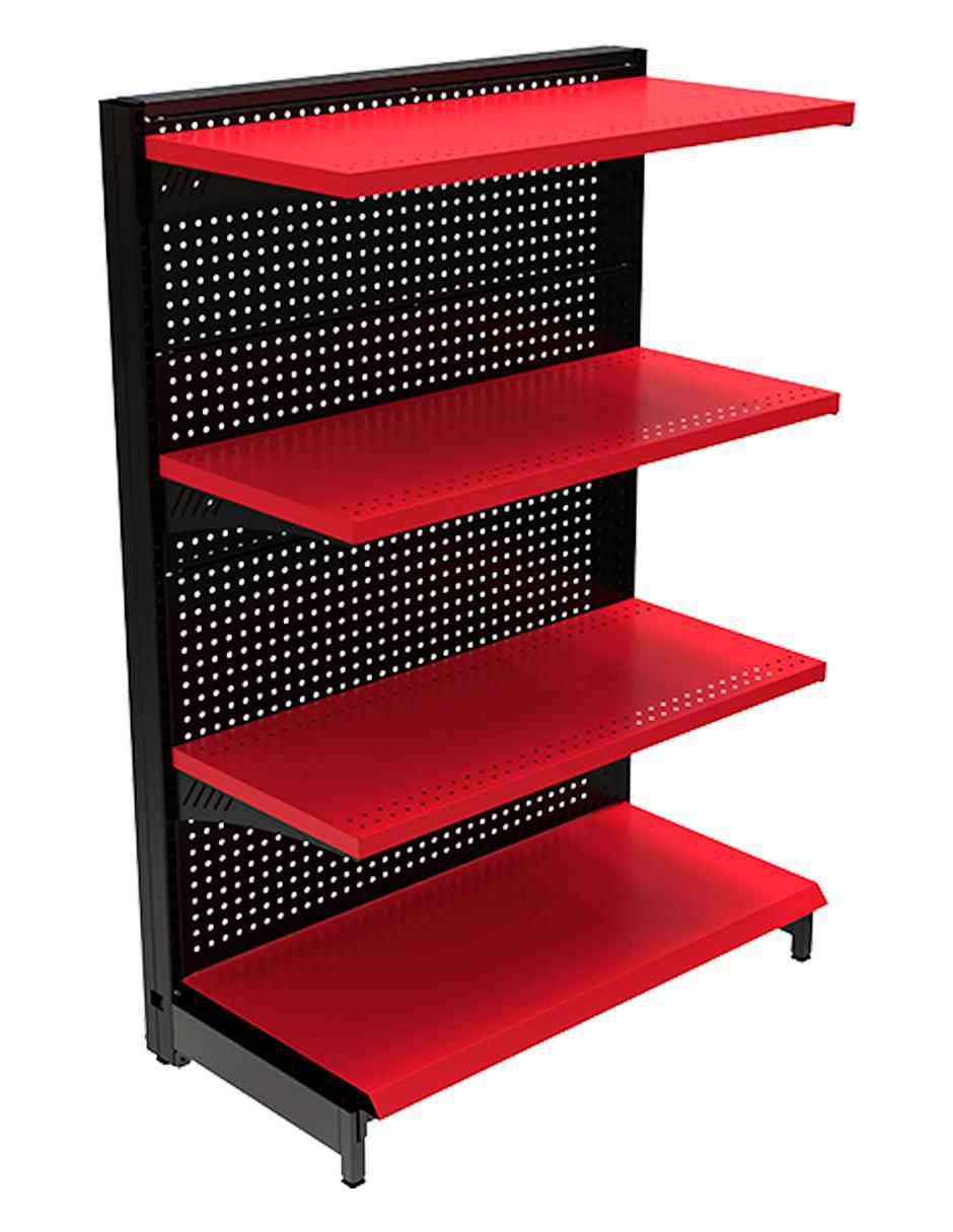 Estante "de" acero gsi storage solutions gsi storage góndola perimetral