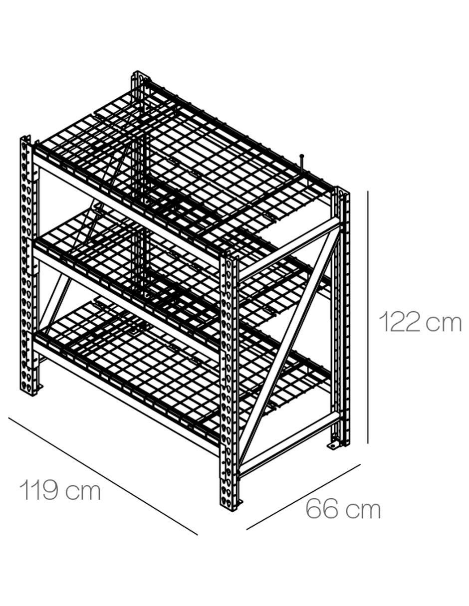 Estante de acero 7