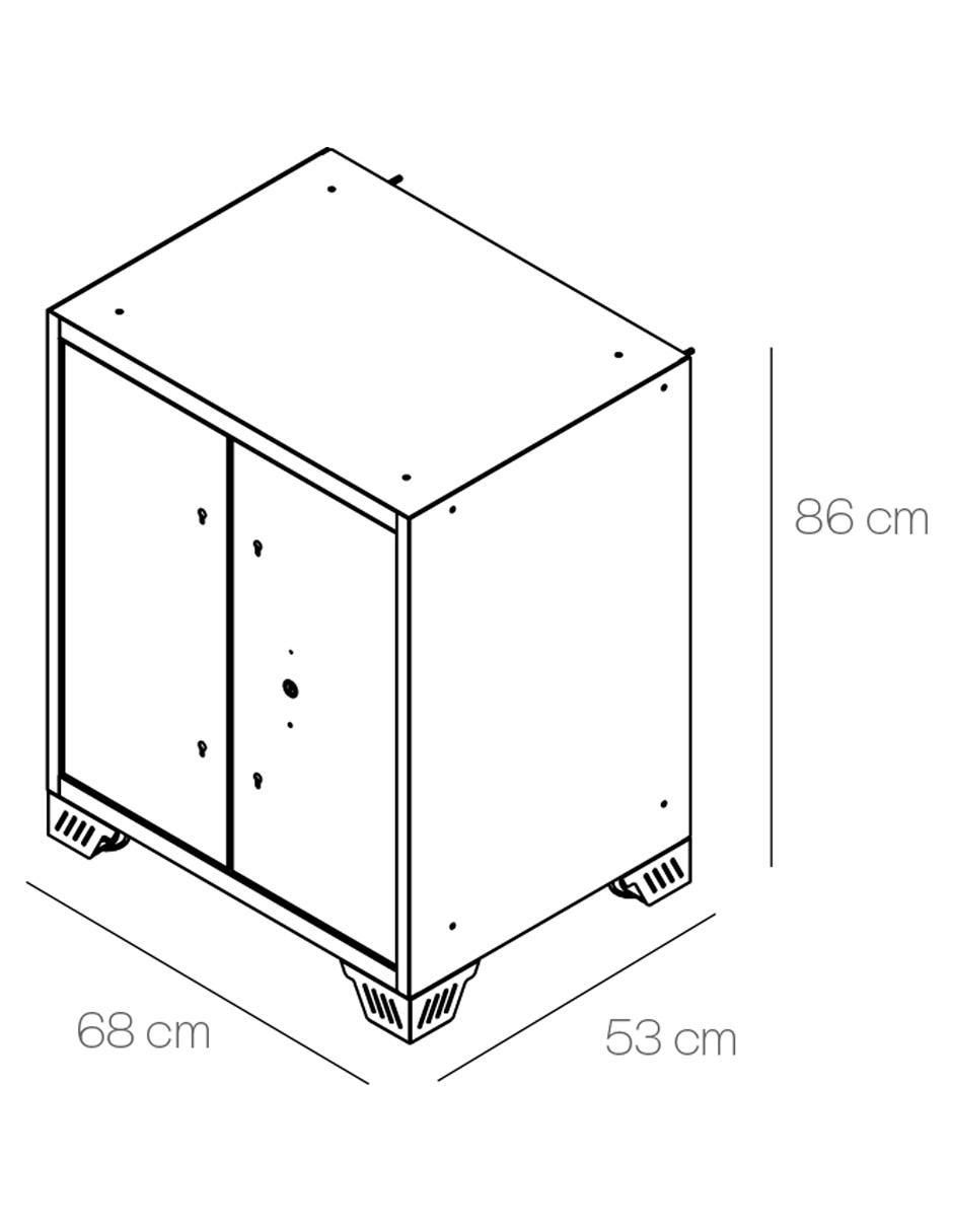 Estante "de" acero gsi storage solutions gsi storage gabinete base 27"