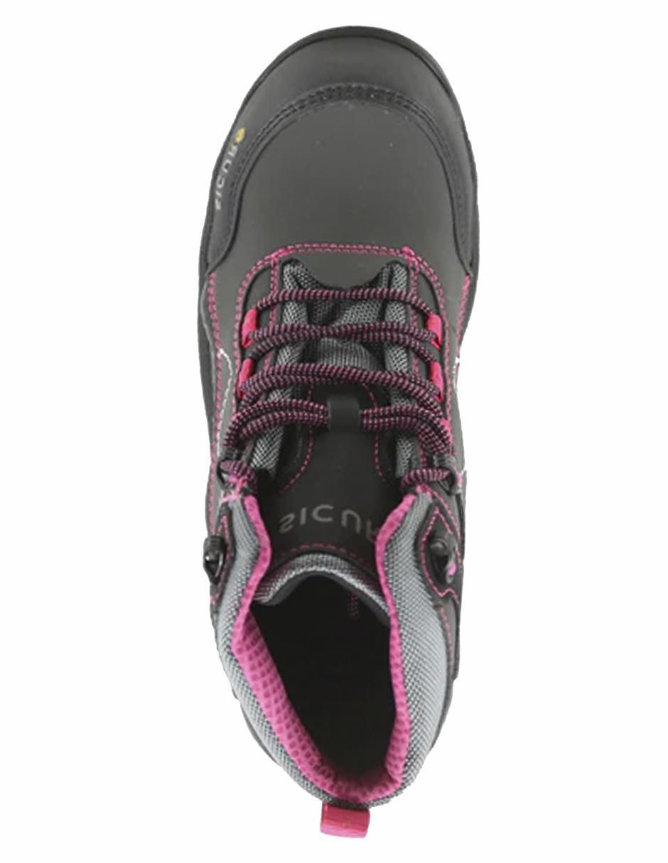 Bota industrial de cuero y tela 6