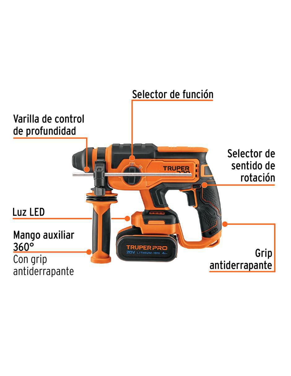 Rotomartillo SDS PLUS 60 W 2