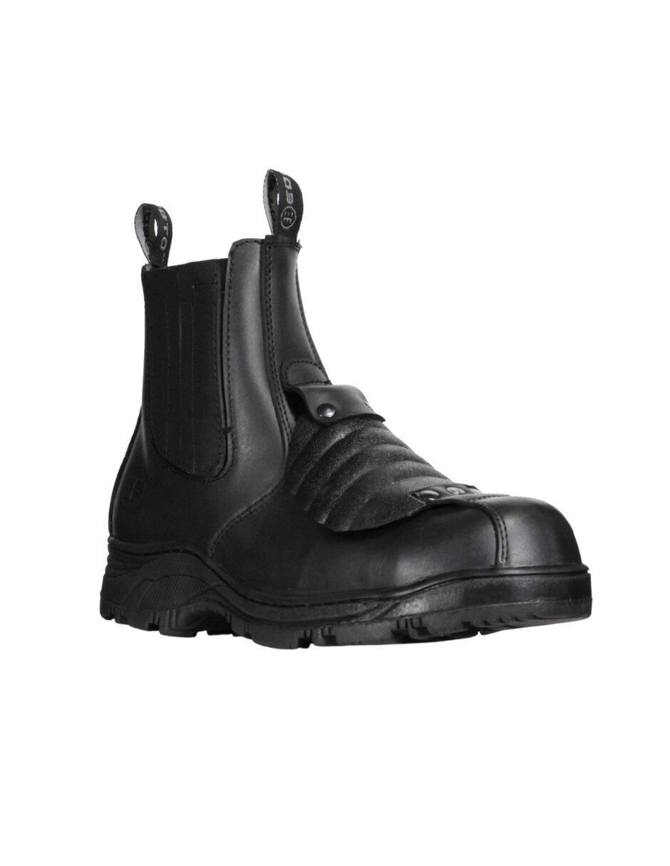 Bota industrial de cuero y piel 8