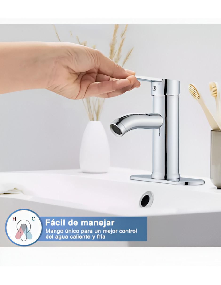 Monomando para lavabo 4