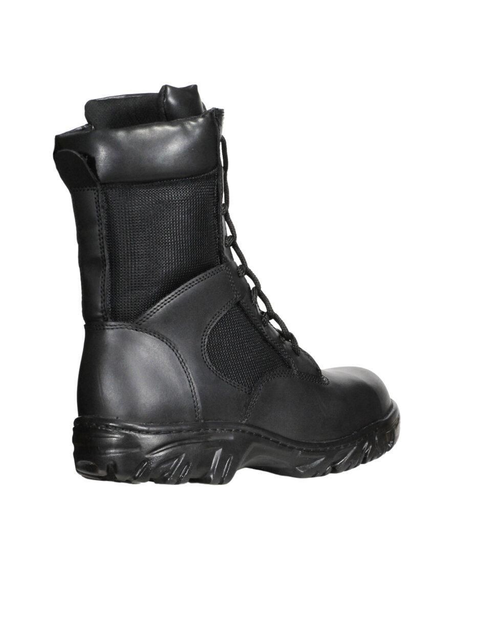 Bota industrial de cuero y tela 3