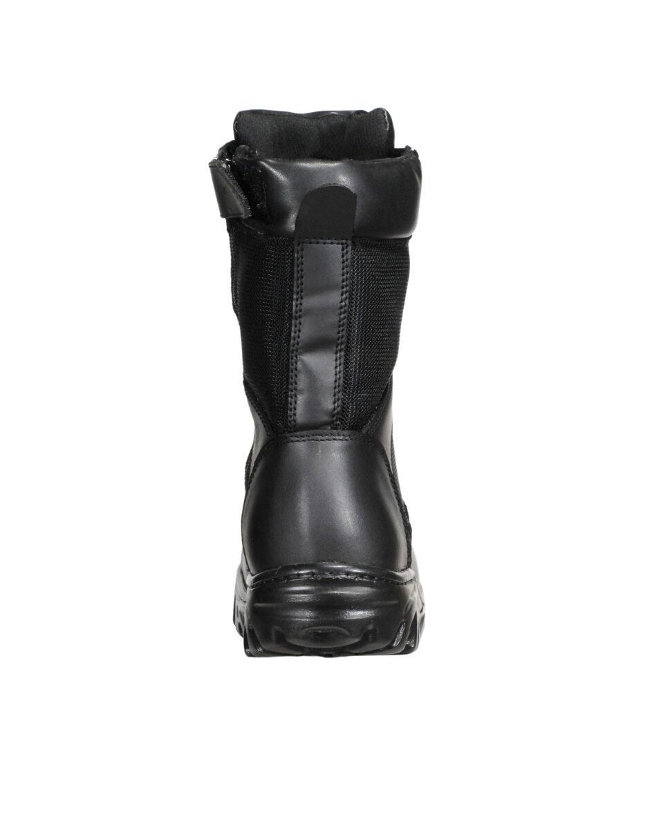 Bota industrial de cuero y tela 4