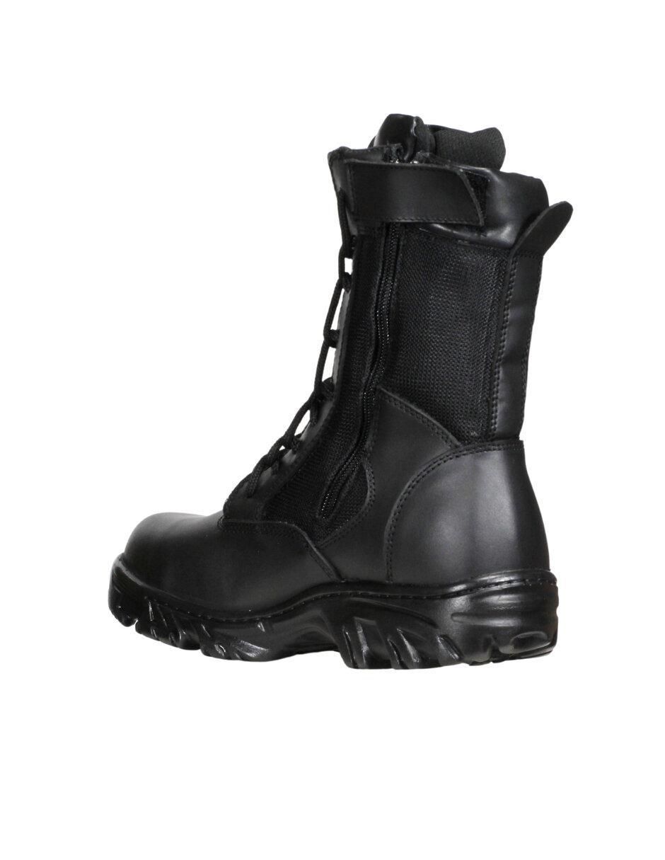 Bota industrial de cuero y tela 5