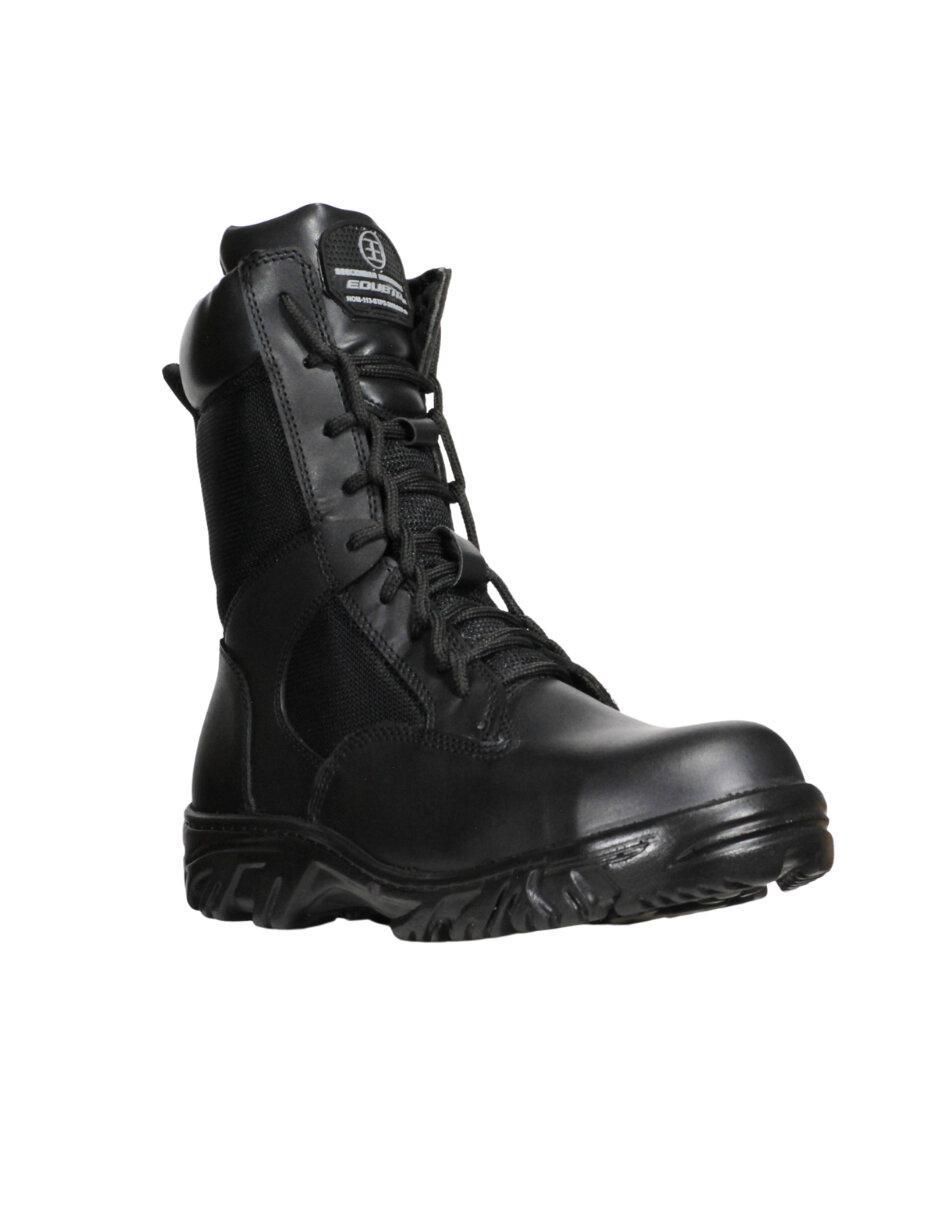 Bota industrial de cuero y tela 9