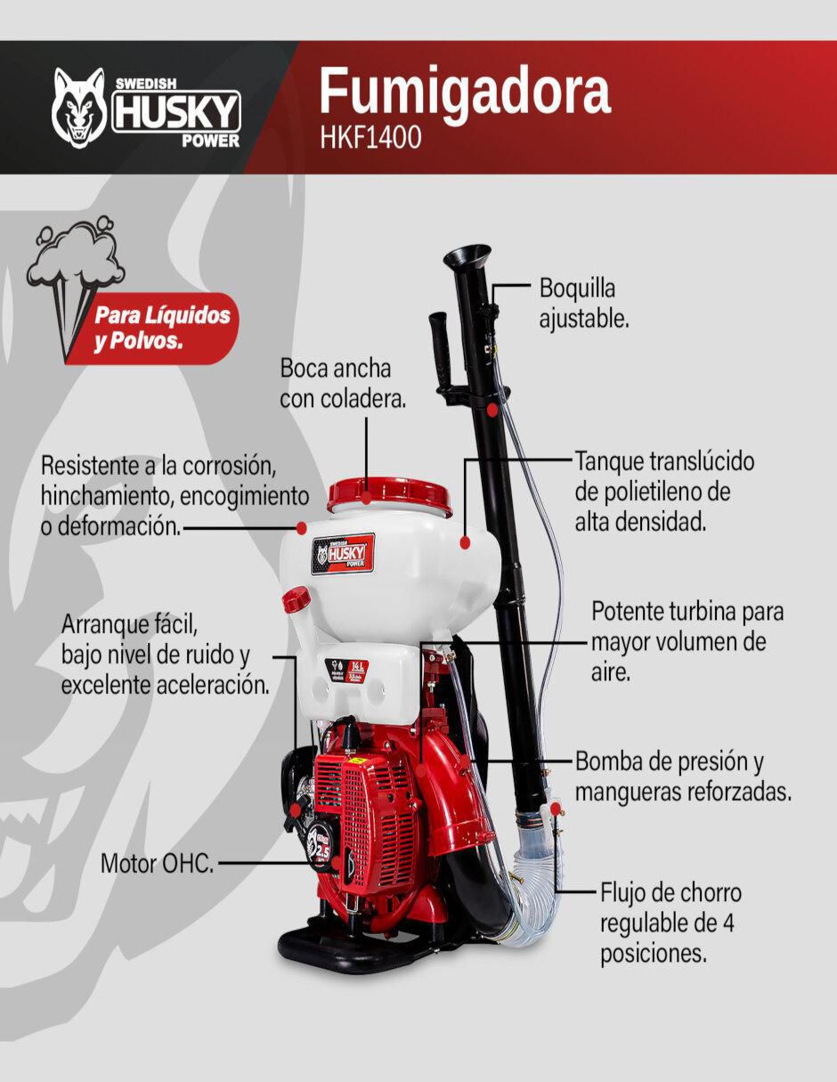Fumigadora eléctrica de 14 l 2