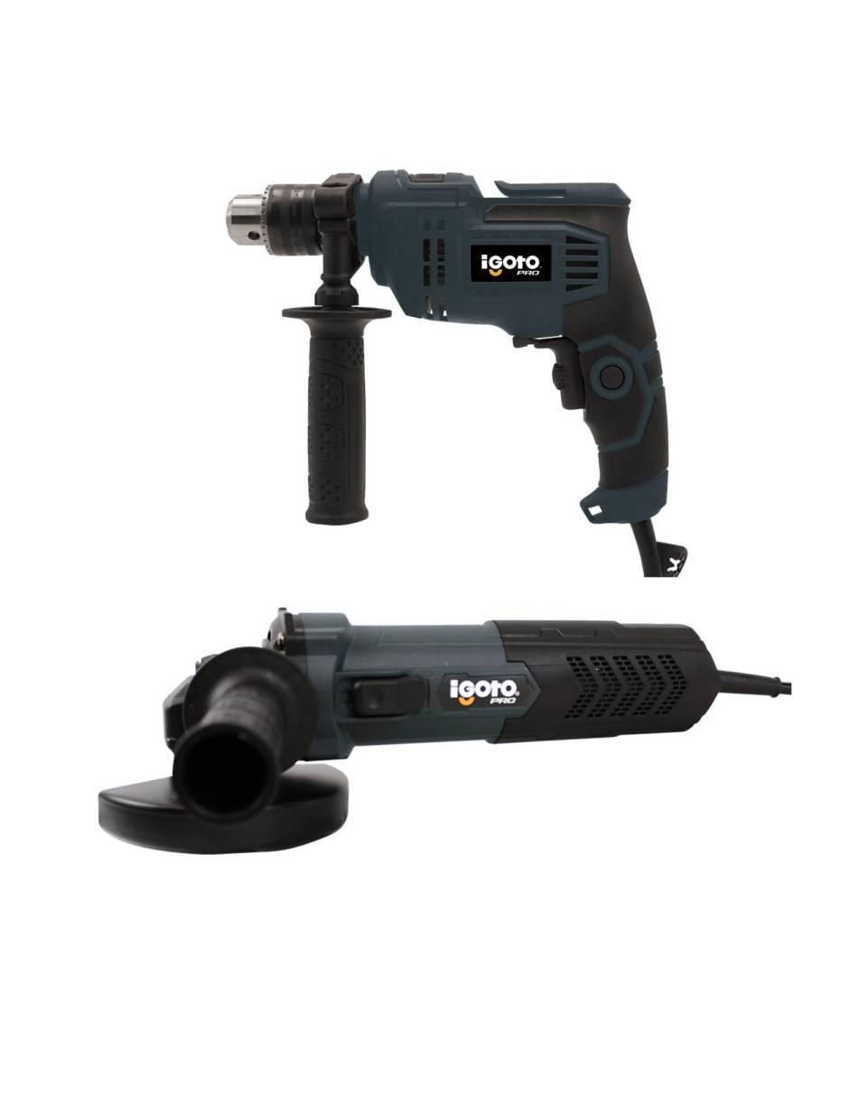 Rotomartillo y esmeril HE1001+HE1003 700 W Rotomartillo y esmeril HE1001+HE1003 700 W