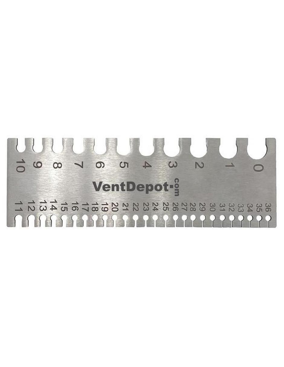 Calibrador de acero inoxidable 2
