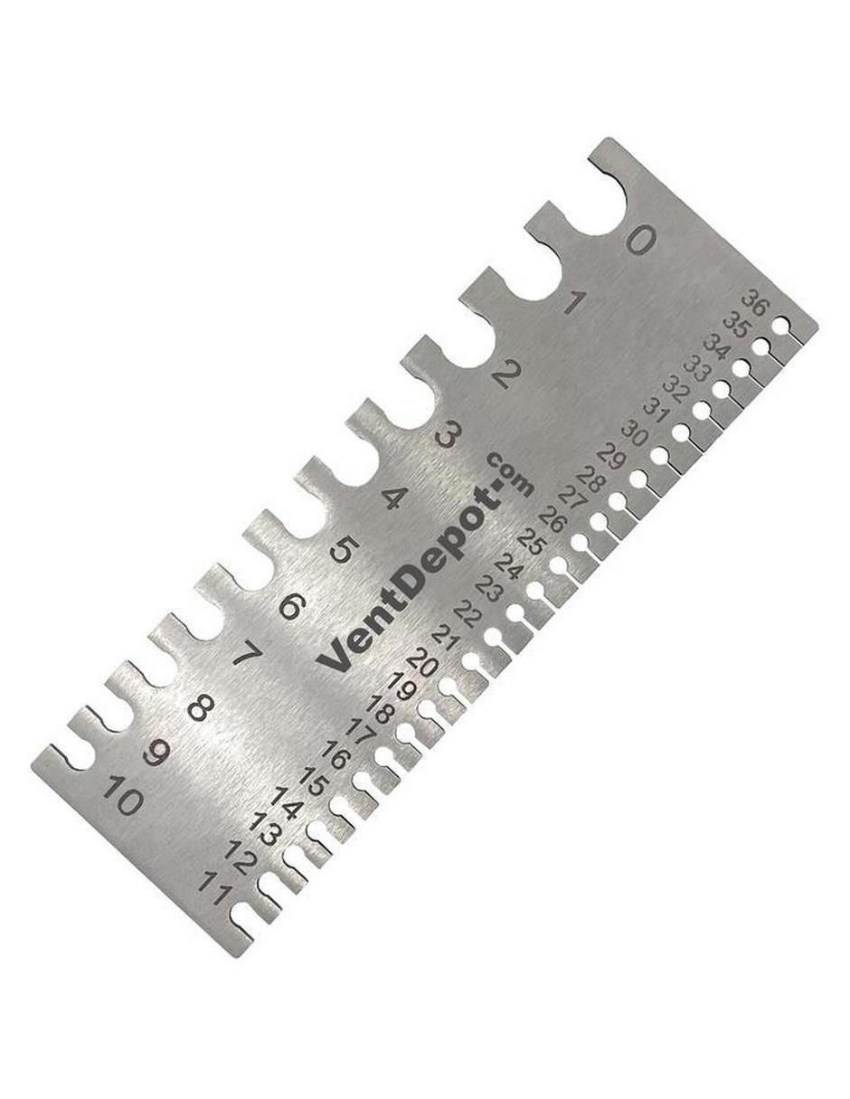 Calibrador de acero inoxidable 3