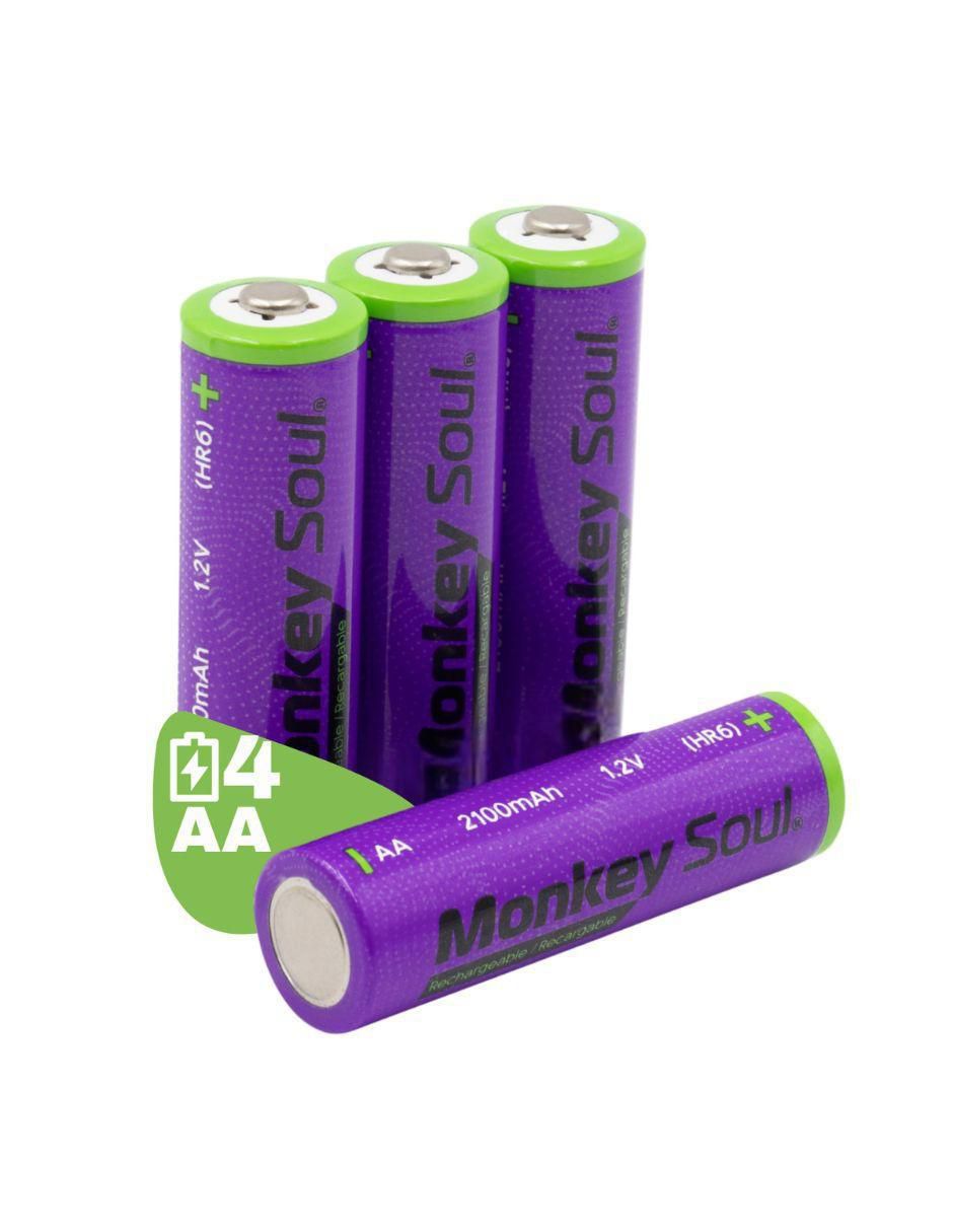 Paquete de pilas AA níquel-metal hidruro (nimh) 1.2 v