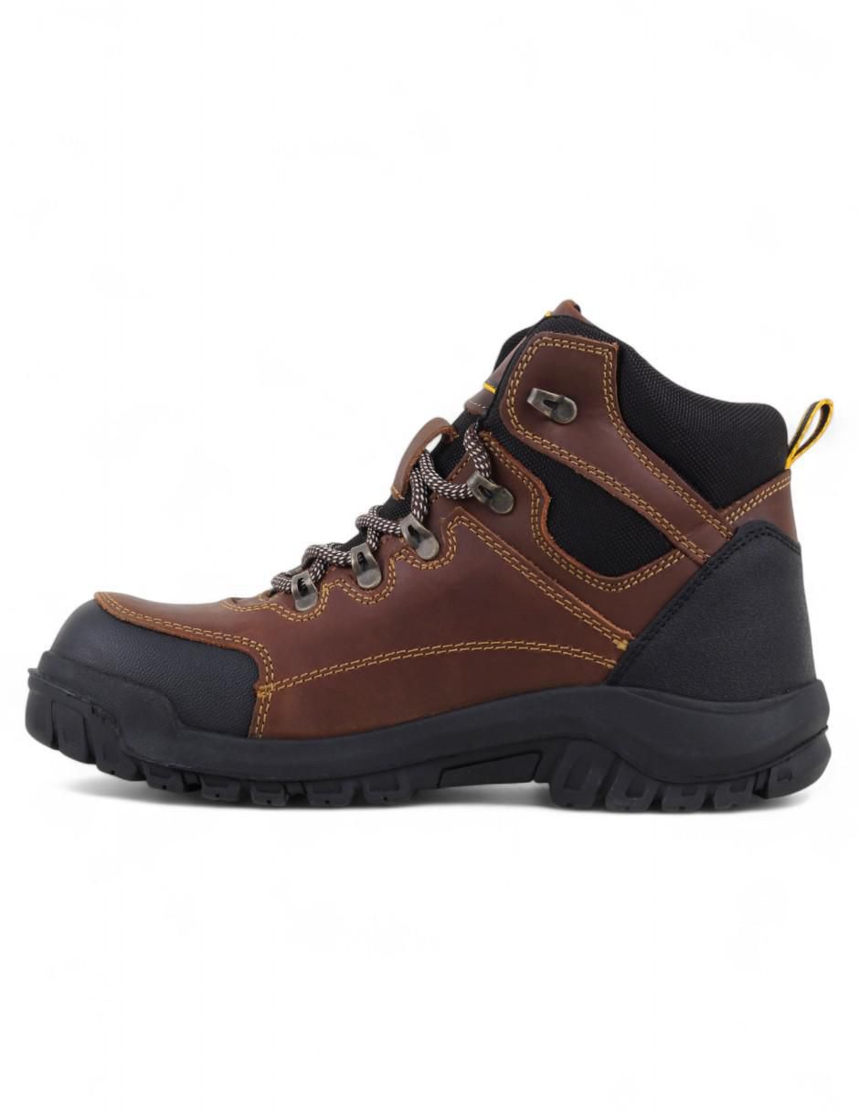 Bota industrial de cuero y tela 3