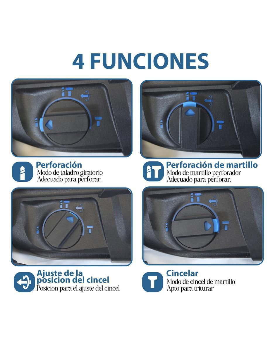 Taladro atornillador Gy0760rhs de 110 - 120 V 4