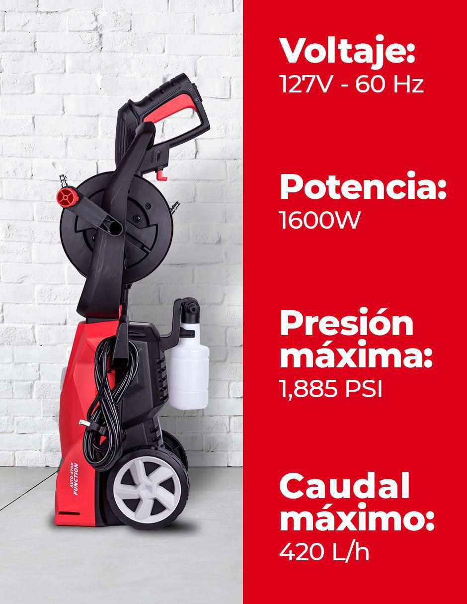 Hidrolavadora EZX1600 1900 psi 4