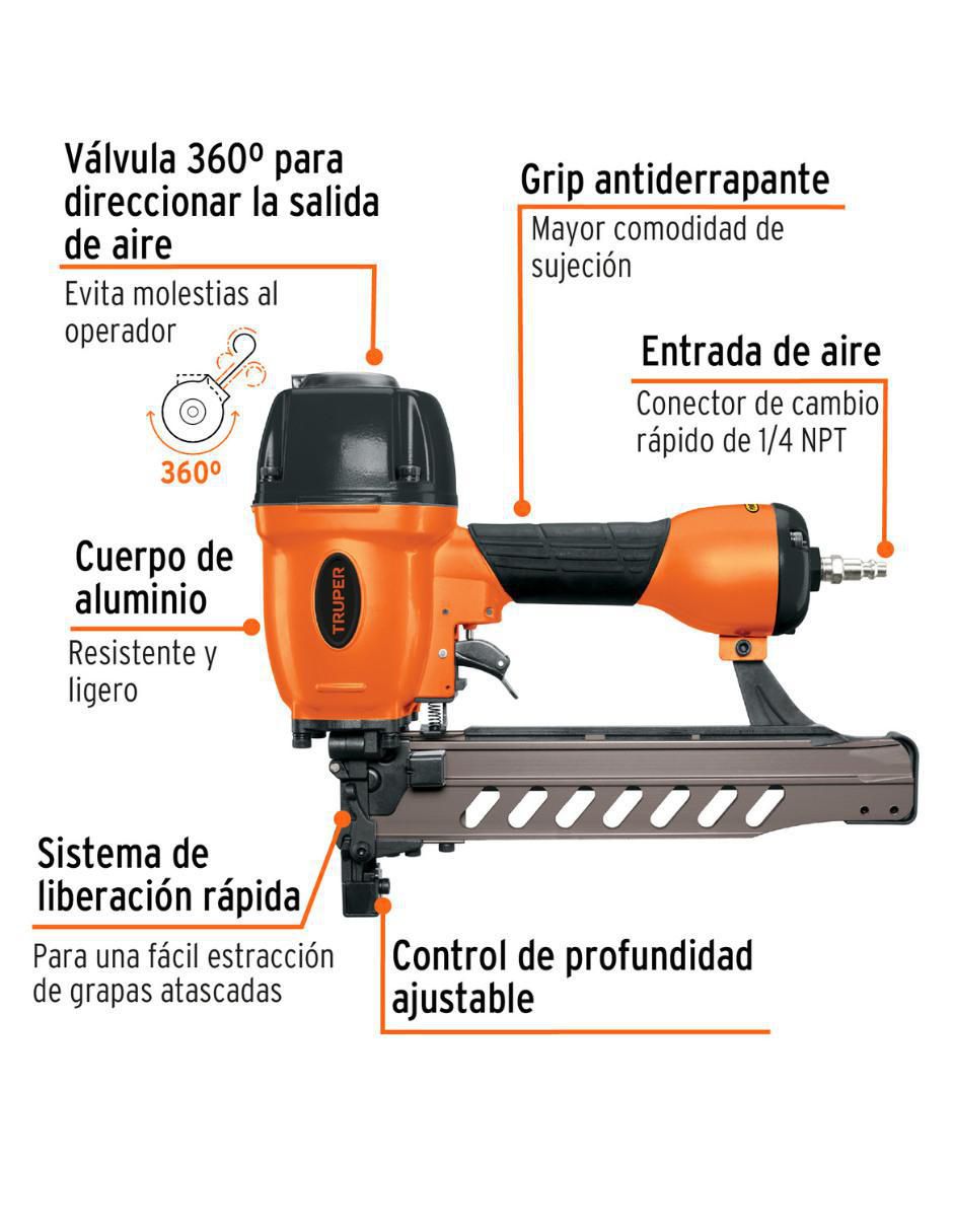 Engrapadora Neumática grapas 22/6 2