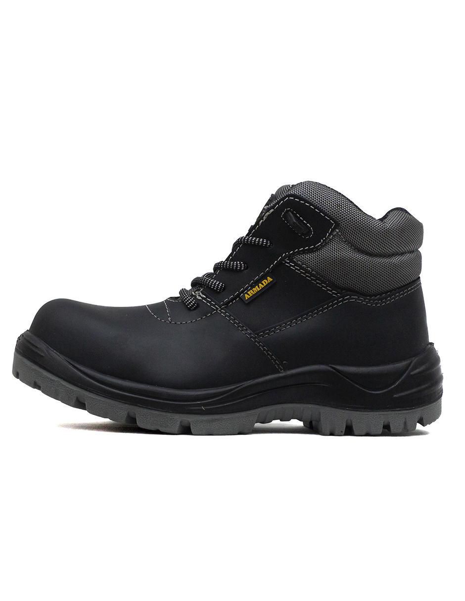 Bota industrial de cuero y piel 2