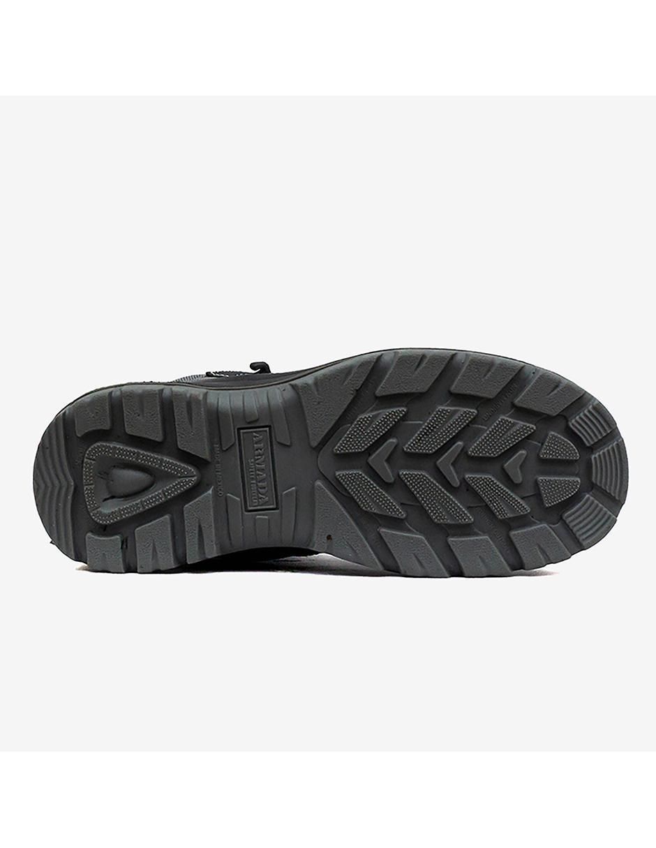 Bota industrial de cuero y piel 4