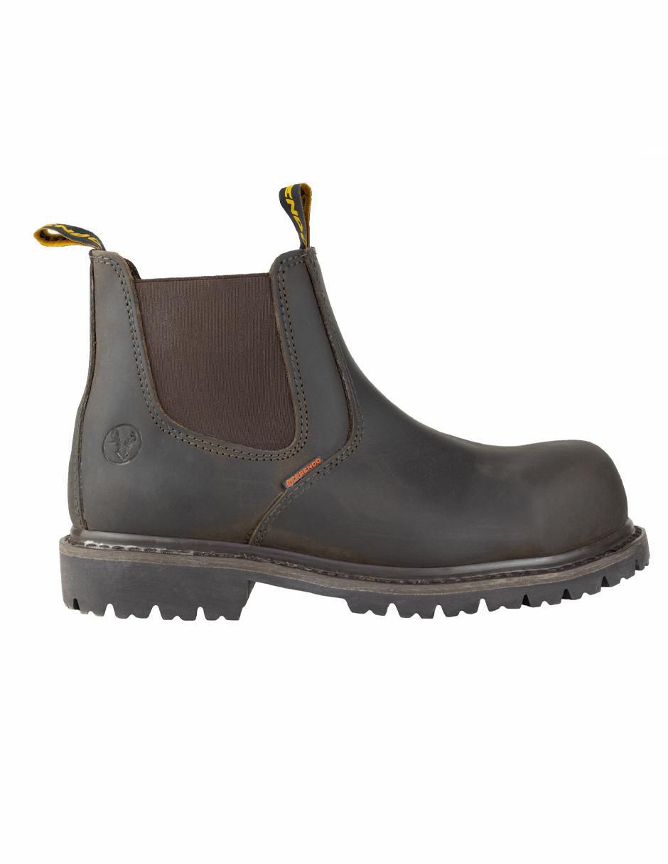 Bota industrial de cuero 2
