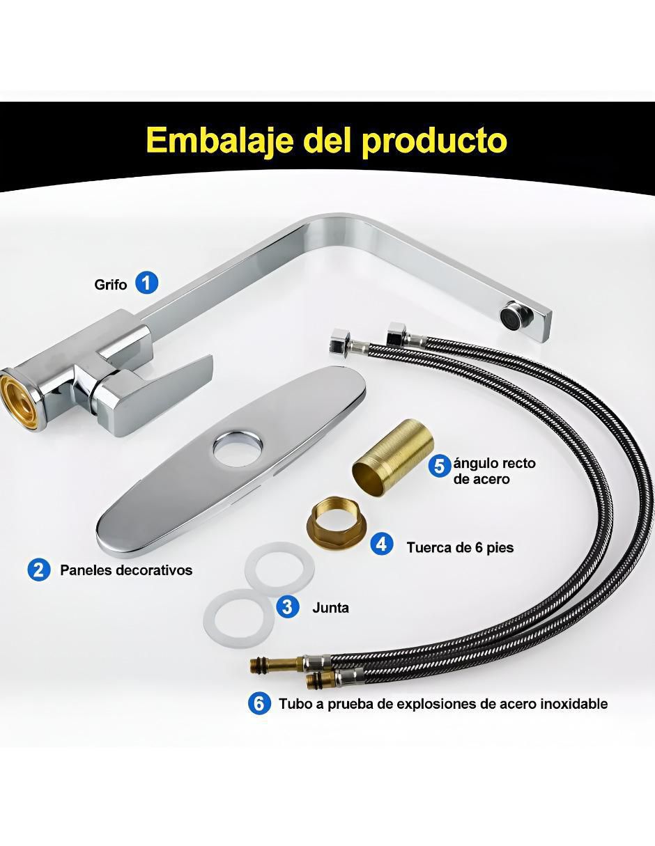Llave mezcladora para cocina 2