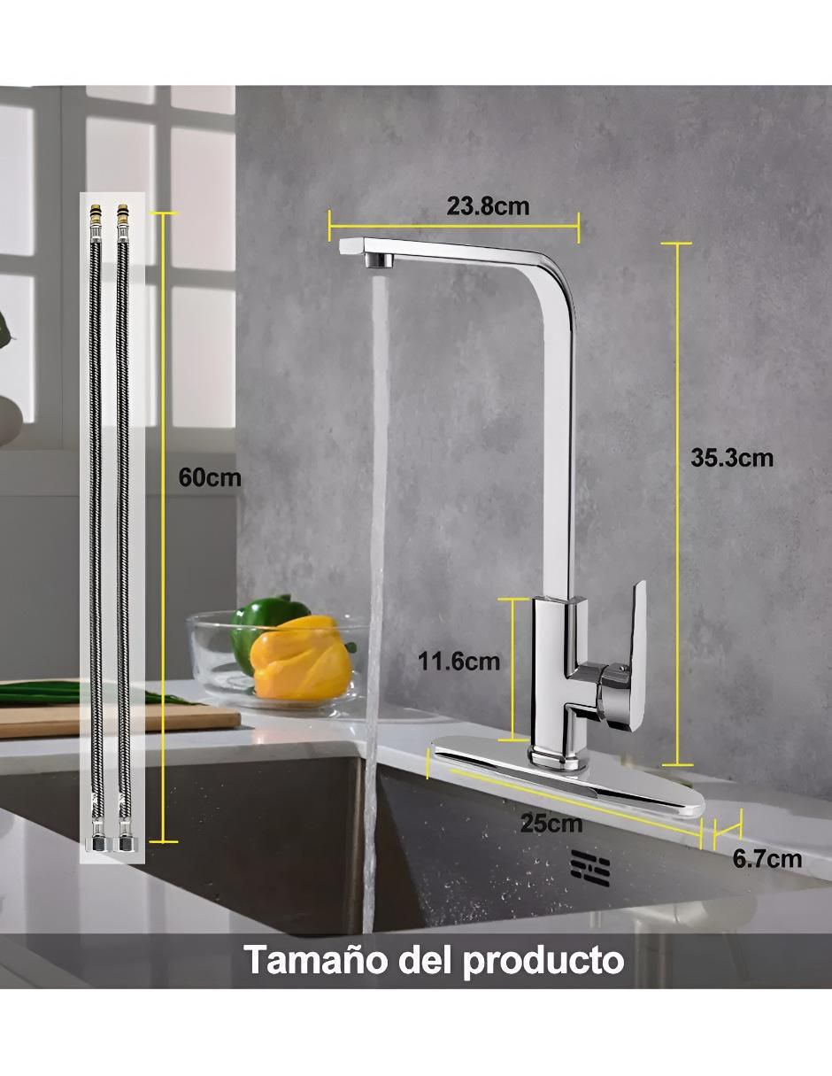 Llave mezcladora para cocina 5