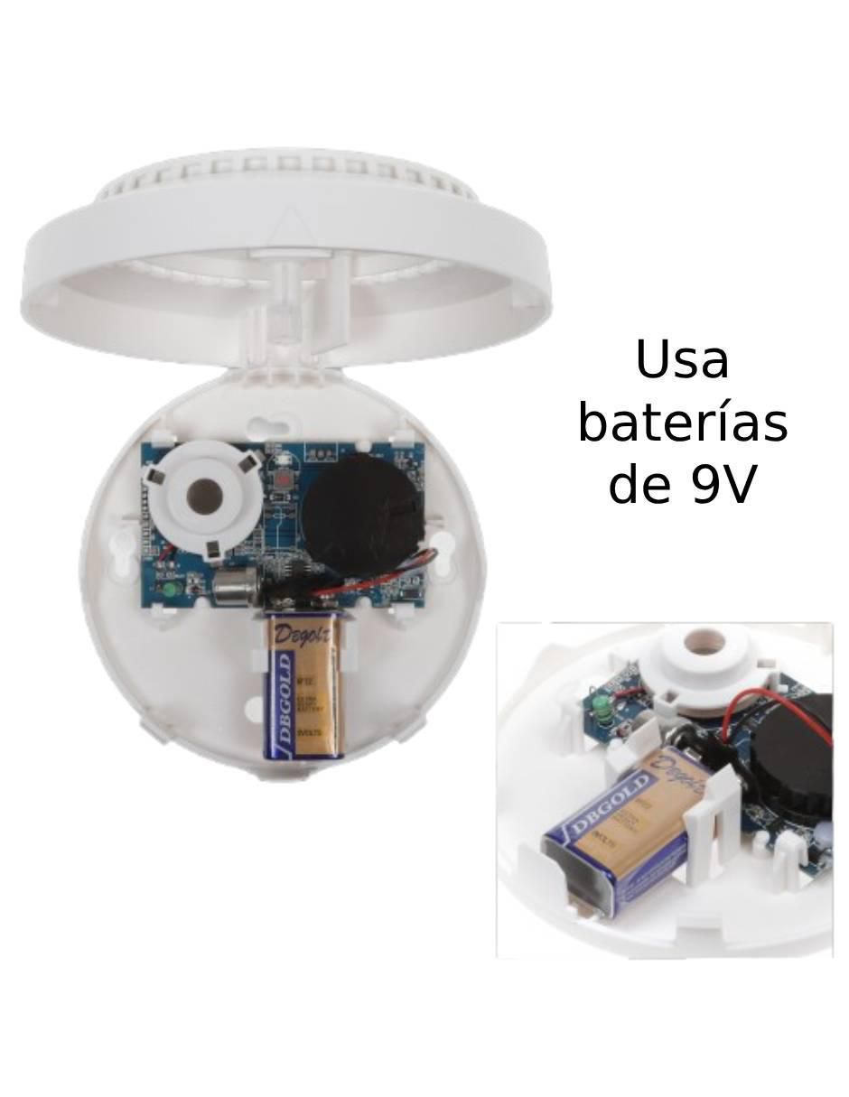 Alarma de seguridad de humo Calinuniuni 3