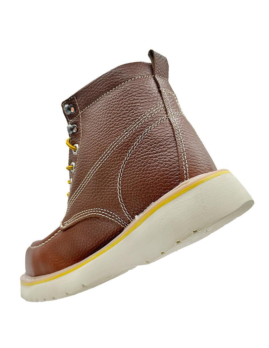 Bota de cuero y piel 9