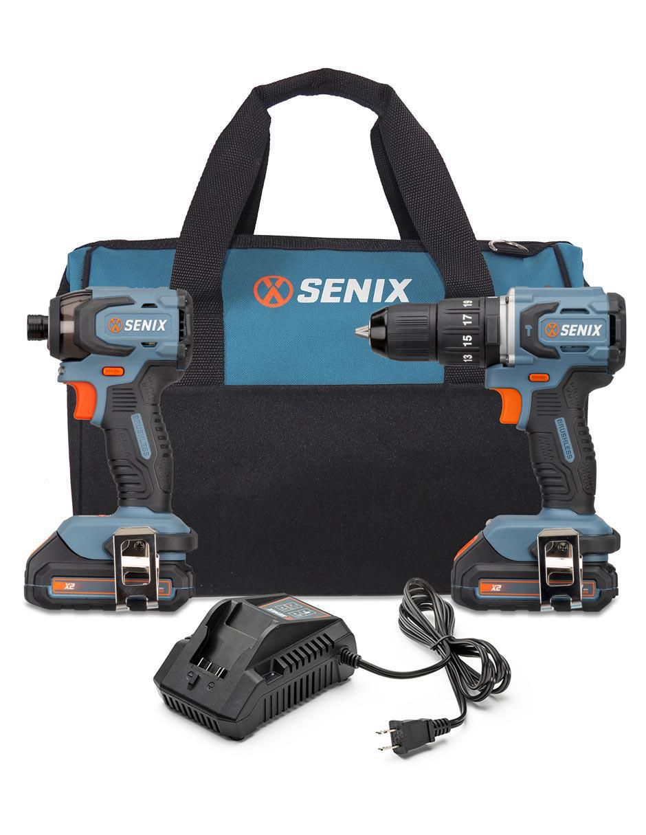 Set taladro atornillador inalámbrico S2K2B2-02 de 100 - 240 V 1